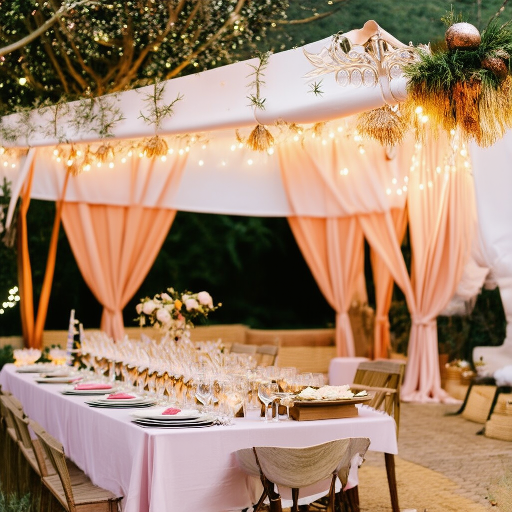 Backyard Glamour Parties Under the Stars