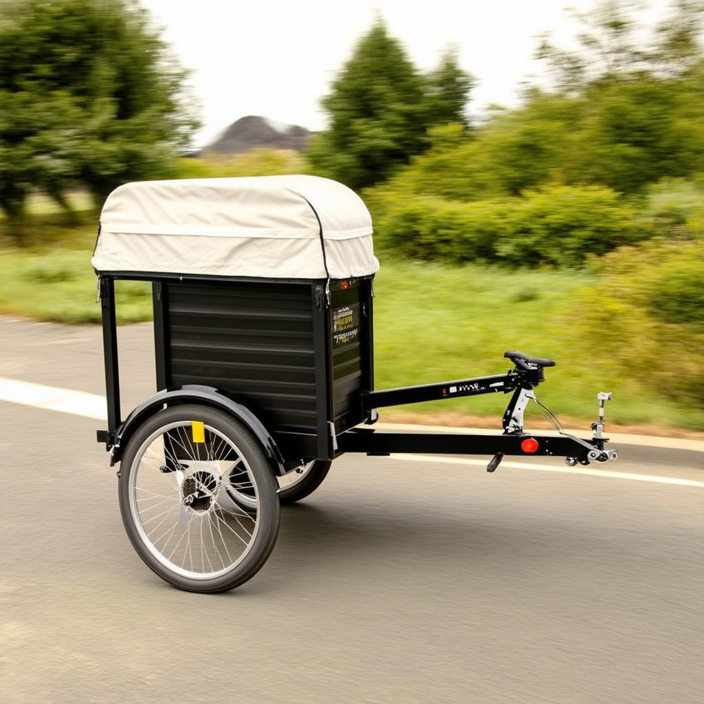 Bicycle Trailer Technology Revolutionizes Commuting with Style and Practicality