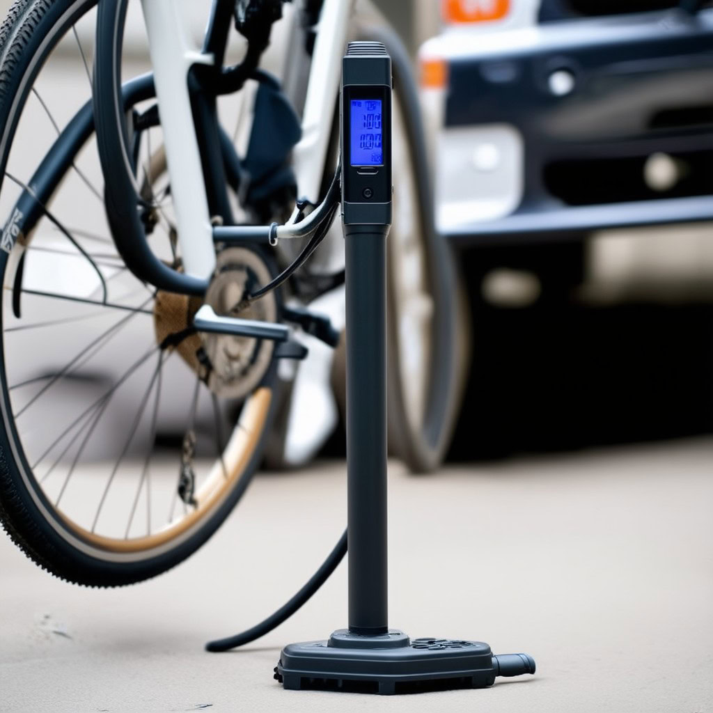 Bike Pump Digital: Effortless Inflation with Smart Technology