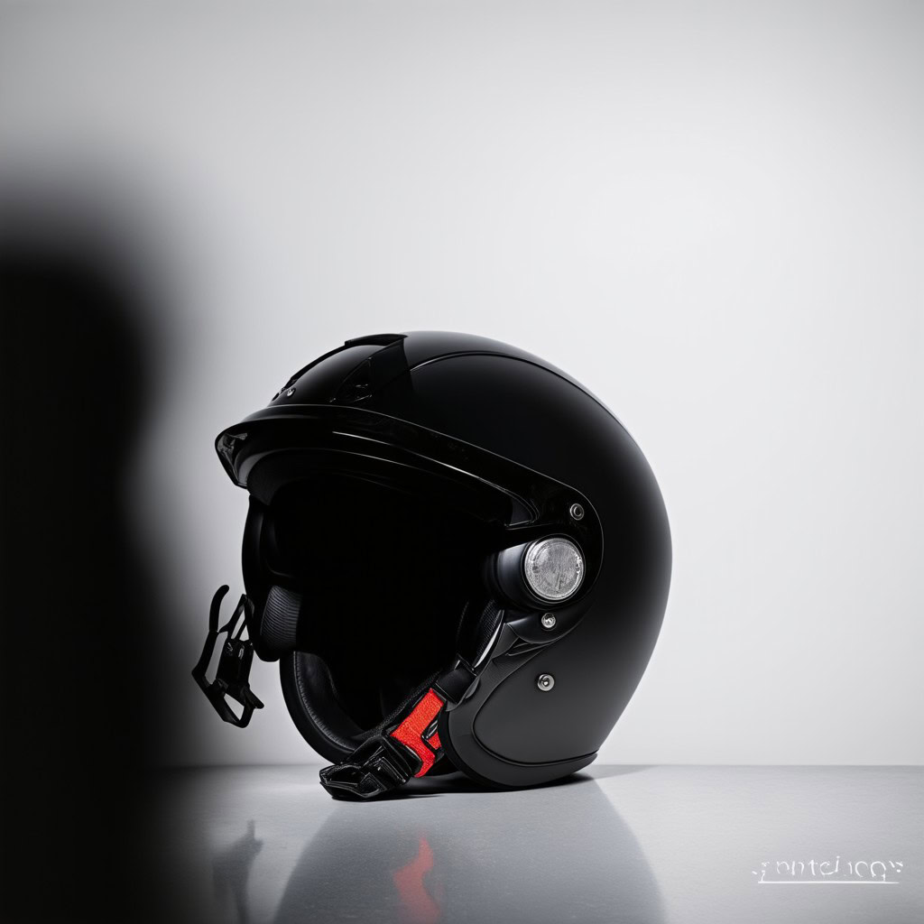 Black Beauty: Black on Black Motorcycle Helmet Design Exclusivity